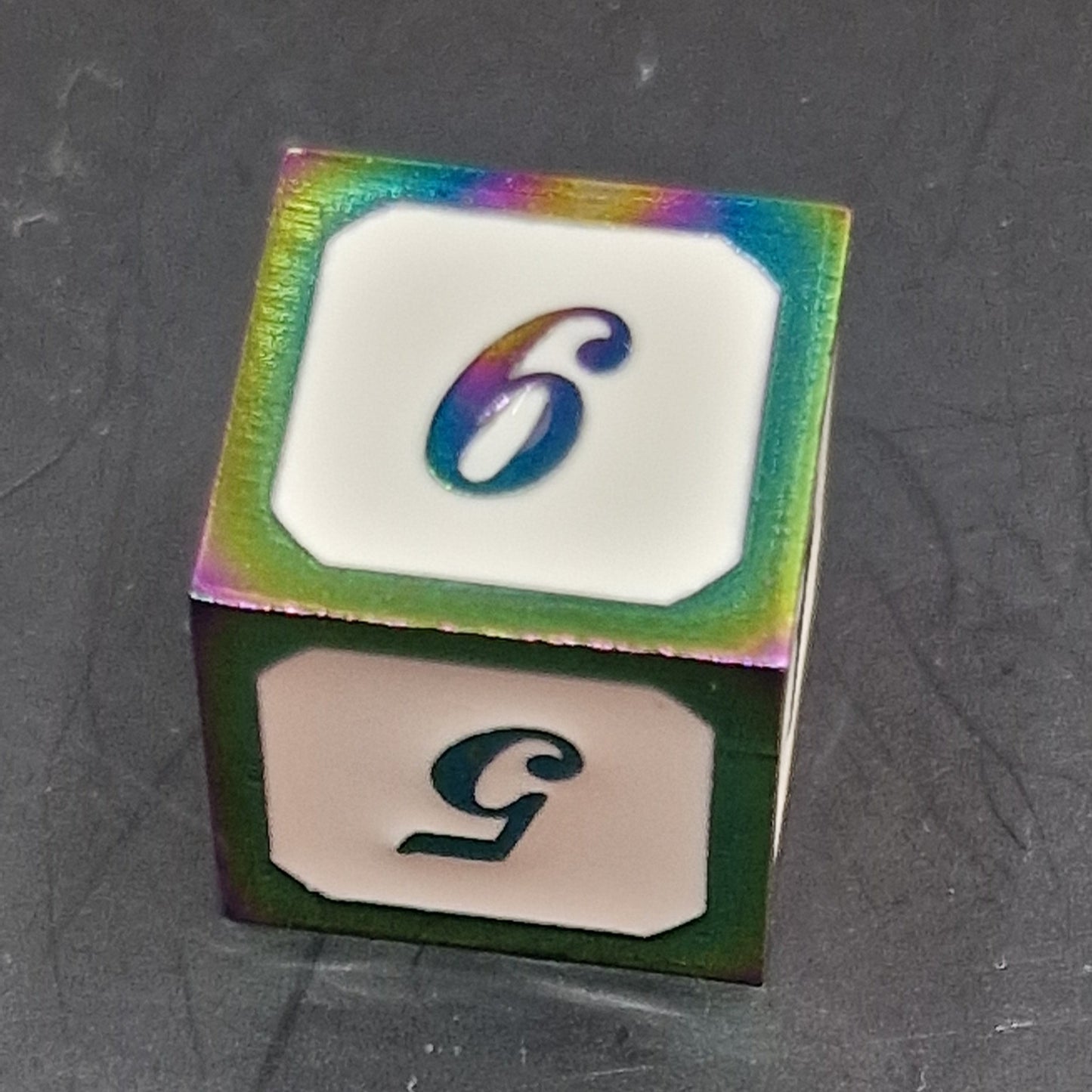 Celestial Twilight Metal Dice Set - 7-Piece RPG Dice - Durable Metal Construction - Elevate Your Game to the Stars!