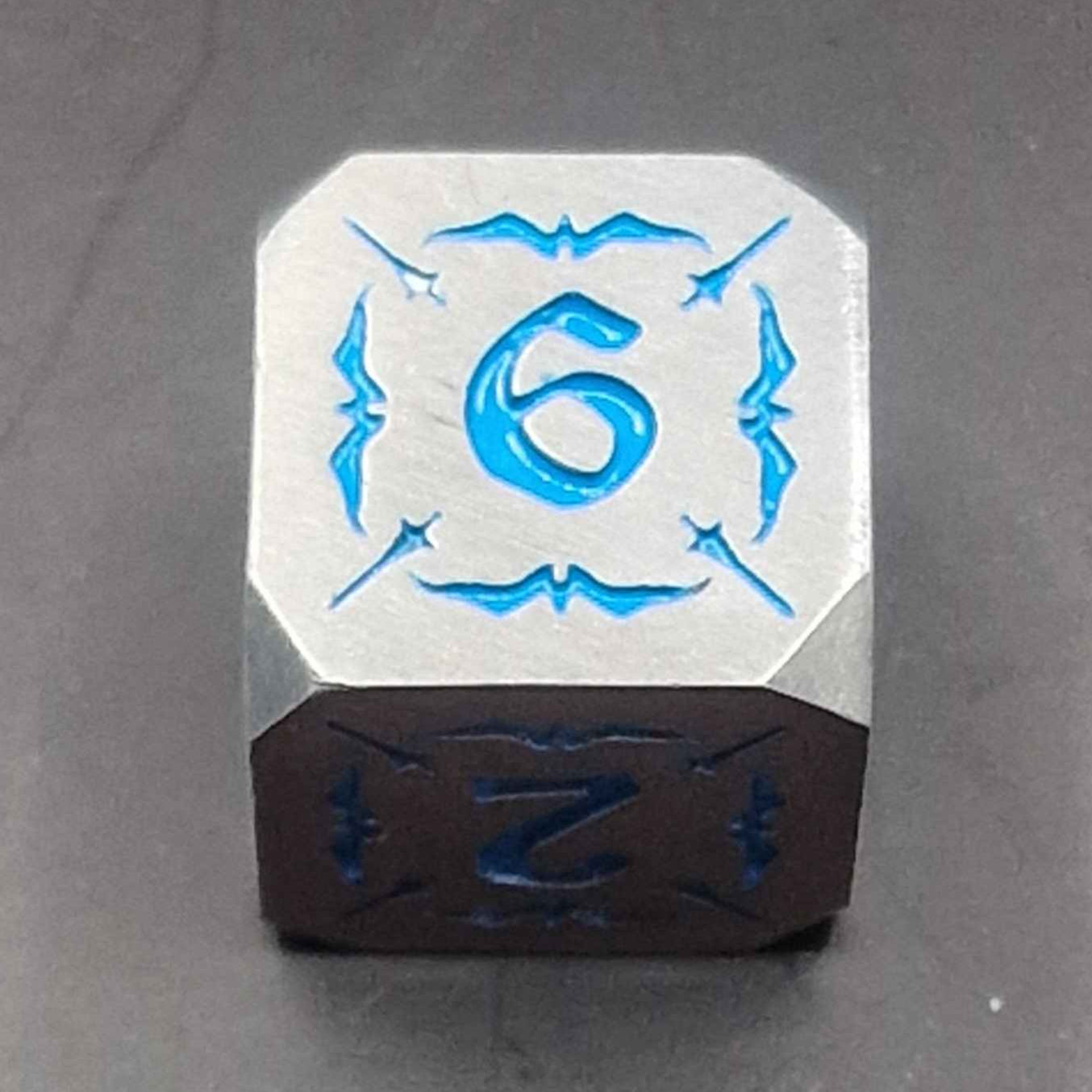 Spear Metal Dice Set - 7-Piece RPG Dice - Forge Your Own Destiny!