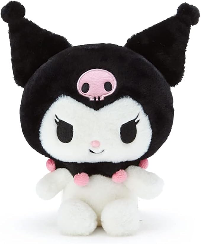 Kuromi Plush - Sanrio - Soft Cuddly Character - High-Quality Material - Perfect for Fans