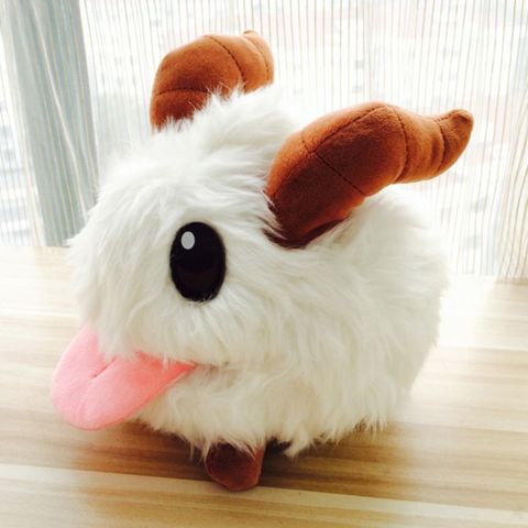 Poro Plush Toy - League of Legends - Soft Cuddly Character - High-Quality Material - Perfect for Fans