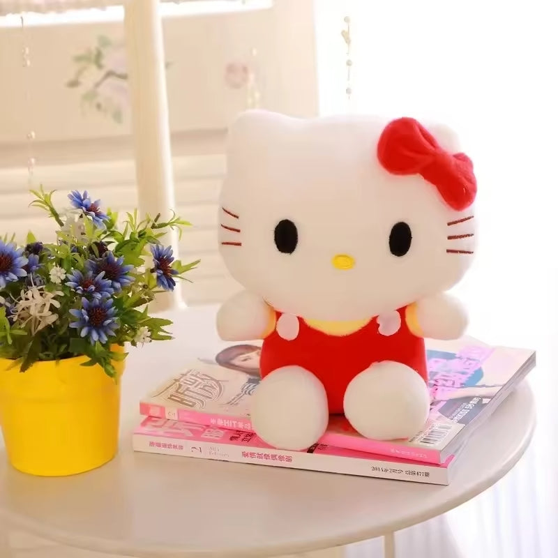 Hello Kitty Plush - Sanrio - Soft Cuddly Character - High-Quality Material - Perfect for Fans