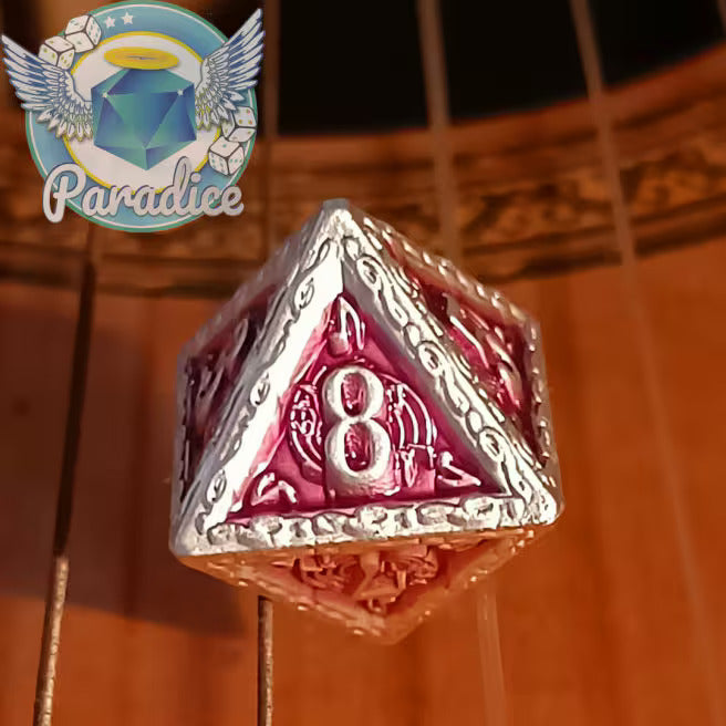 🎶 Bard Metal Dice Set – Roll with Rhythm & Risk! 🎶