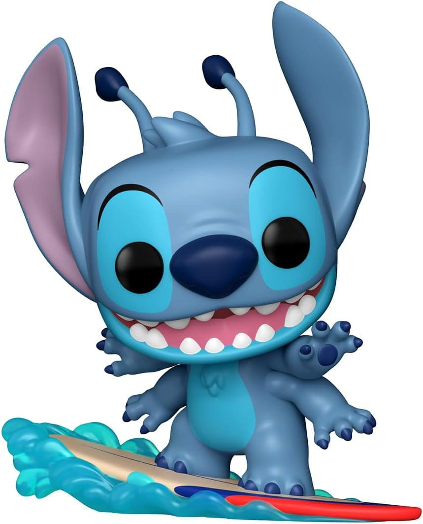Funko POP! Disney Lilo & Stitch Stitch on Surfboard #1594 (Summer Convention 2025)