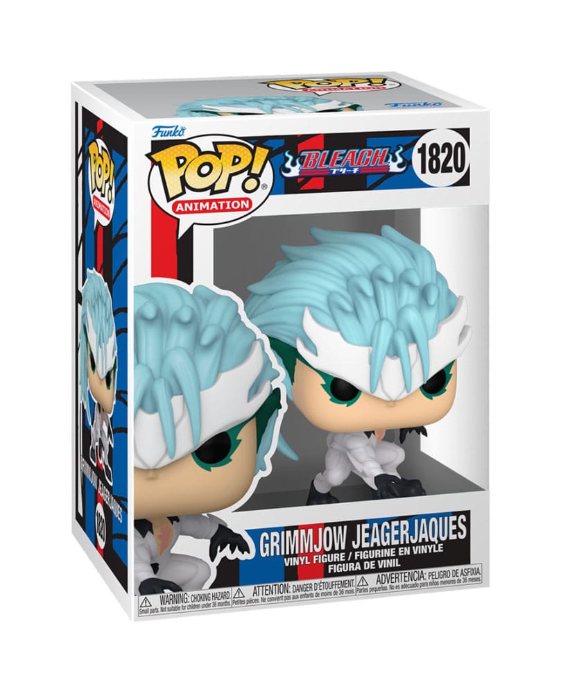 🔥 FUNKO POP! Bleach Grimmjow Jeagerjaques (#1820) – Normal & Chase Edition - Unleash the Power 🔥