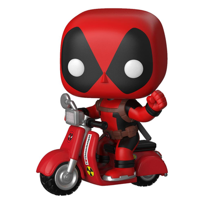 🐾 Hit the Road with FUNKO POP! Deadpool on Scooter (#48)! 🛴💥