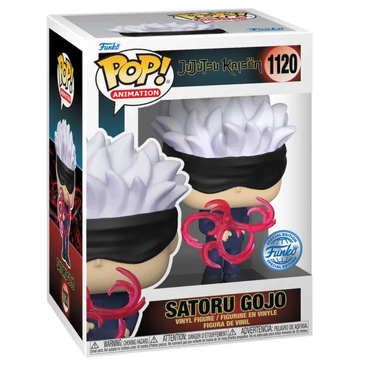 🔴 Unleash Unlimited Power with FUNKO POP! Gojo (RED TECH) (#1120)! 🔴👁️