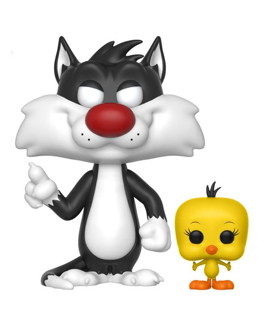 🐱 Bring Classic Cartoon Chaos with FUNKO POP! Sylvester & Tweety (#309)! 🐦🎉