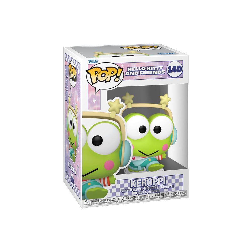 🐸🎤 Groove into Your Collection with FUNKO POP! Keroppi (K-Pop Outfit) (#140)! 🕺🎶