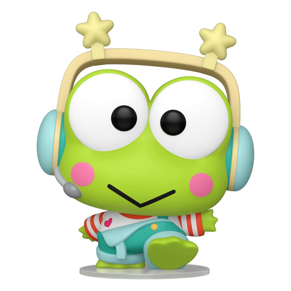 🐸🎤 Groove into Your Collection with FUNKO POP! Keroppi (K-Pop Outfit) (#140)! 🕺🎶