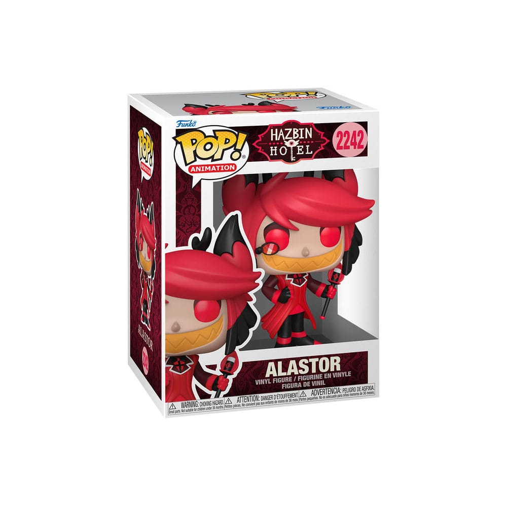 👻🎙️ Hazbin Hotel POP! Vinyl Figures – Alastor Assortment (#2242)