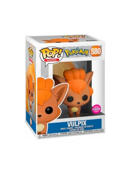 Funko Pop! Animation - Pokémon - Vulpix (580) (Flocked)