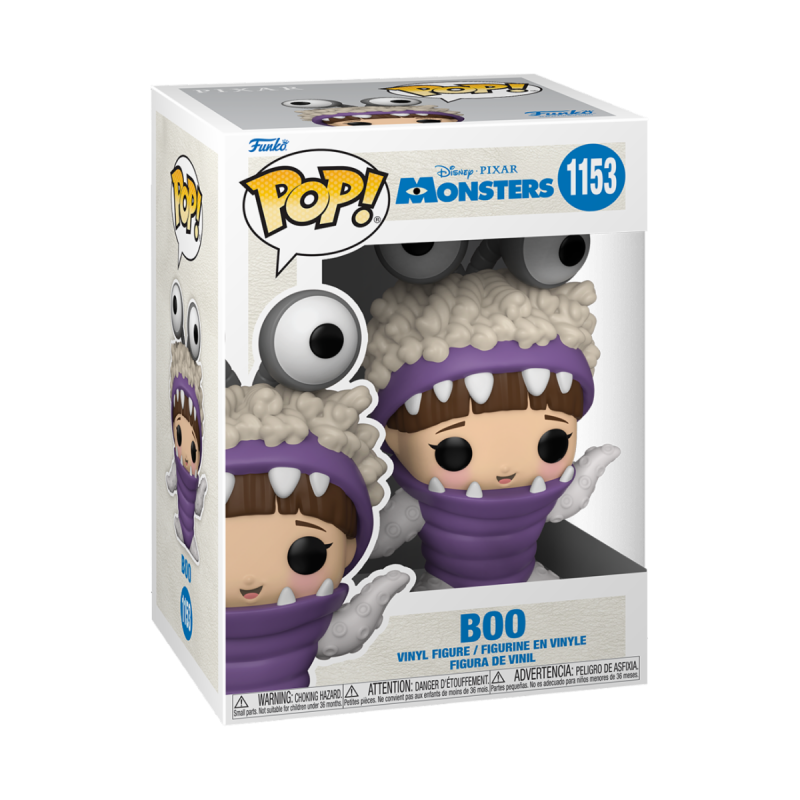 Funko Pop! Animation - Disney: Monsters Inc 20th -Boo w/Hood Up (1153)
