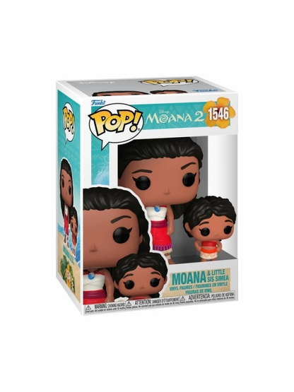 Funko Pop! Vinyl Disney Moana and little sis simea - Moana 2 (1546)