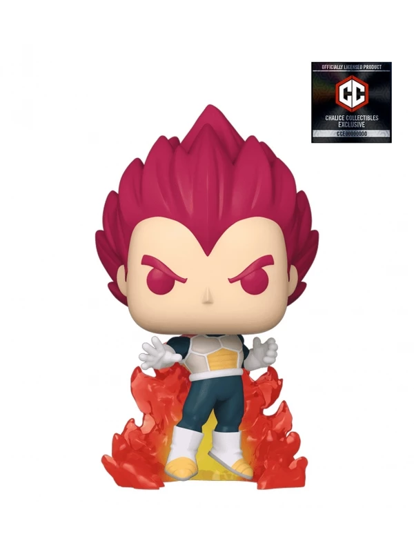 Funko Pop! Vinyl (Exc) - Dragon Ball - Saiyan God Vegeta (Chalice Collectibles) #1868