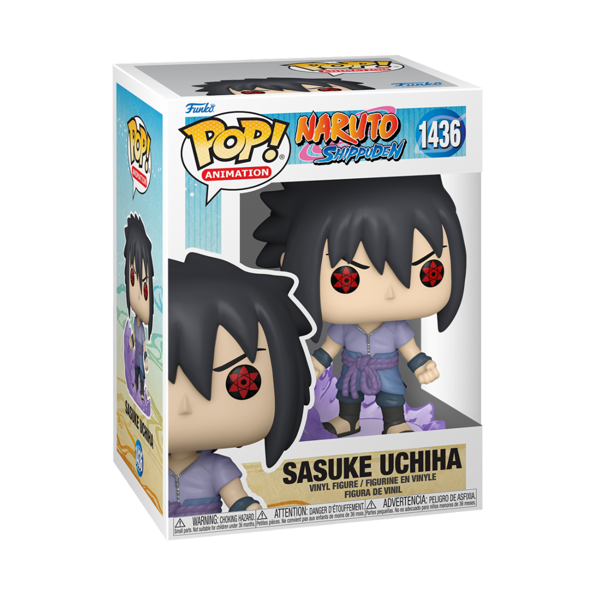 Funko POP! Animation Naruto Shippuden Sasuke Uchiha #1436