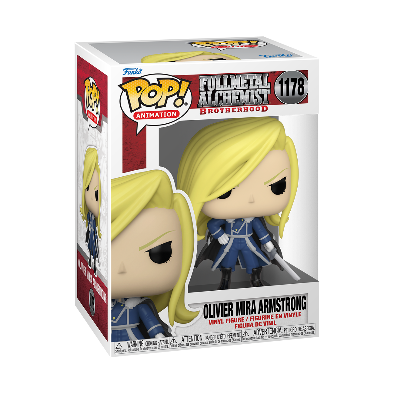 Funko POP! Animation Fullmetal Alchemist Brotherhood Olivier Mira Armstrong #1178