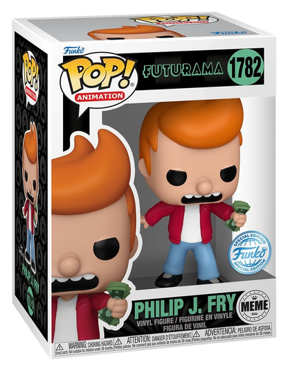Funko POP! Animation Futurama Philip J. Fry (Take My Money) #1782 SE