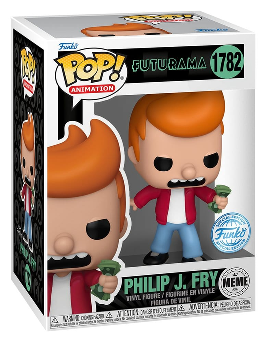 Funko POP! Animation Futurama Philip J. Fry (Take My Money) #1782 SE