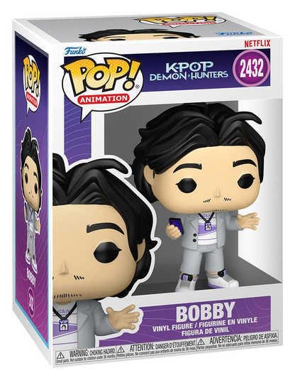 Funko POP!  Animation K-POP Demon Hunters Bobby #2432
