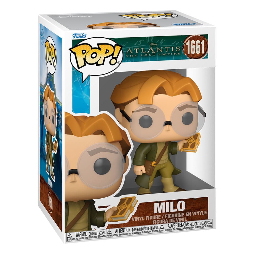 Funko POP! Disney Atlantis The Lost Empire Milo #1661