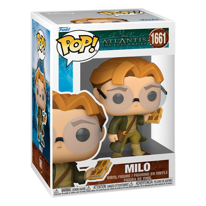 Funko POP! Disney Atlantis The Lost Empire Milo #1661