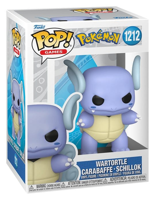 Funko POP! Games: Pokémon Wartortle #1212