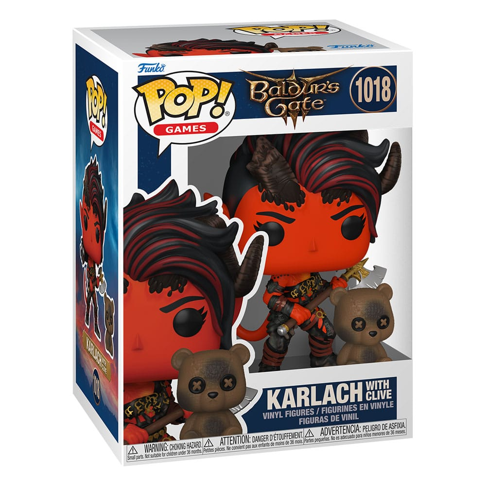 Funko POP! Baldur's Gate Karlach with Clive #1018