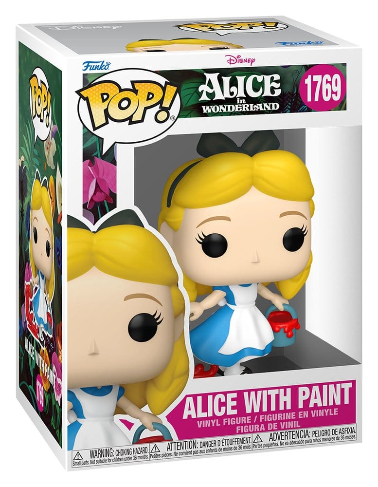 Funko POP! Disney Alice In Wonderland Alice with Paint #1769