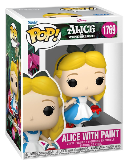 Funko POP! Disney Alice In Wonderland Alice with Paint #1769