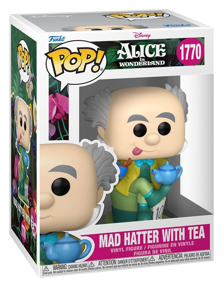 Funko POP! Disney Alice In Wonderland Mad Hatter with Tea #1770
