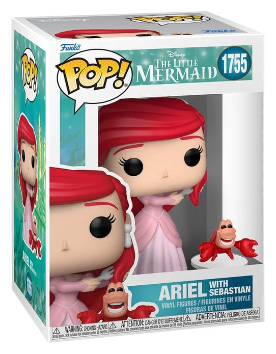 Funko POP! Disney The Little Mermaid Ariel with Sebastian #1755