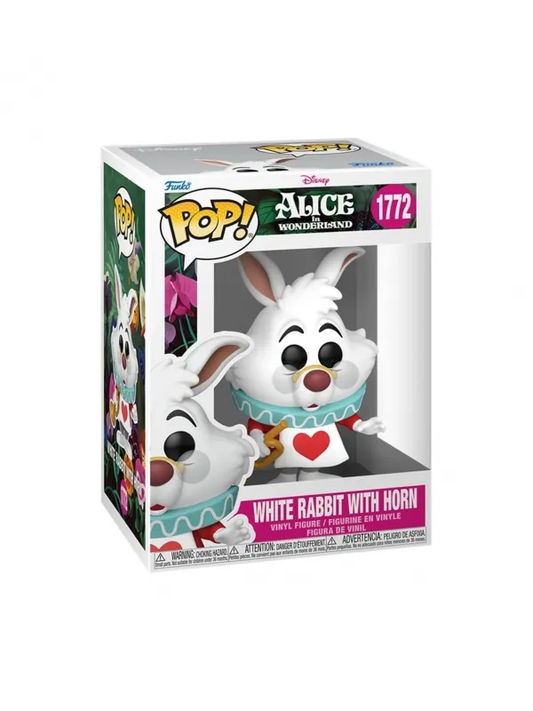 Funko POP! Disney Alice In Wonderland White Rabbit with Horn #1772