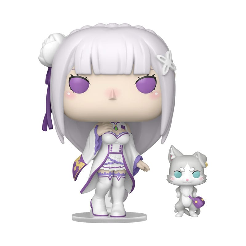 Funko POP! Animation Re:ZERO Starting Life in Another World Emilia with Puck #2112